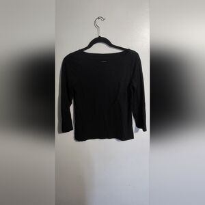 Women Black Long Sleeve Shirt